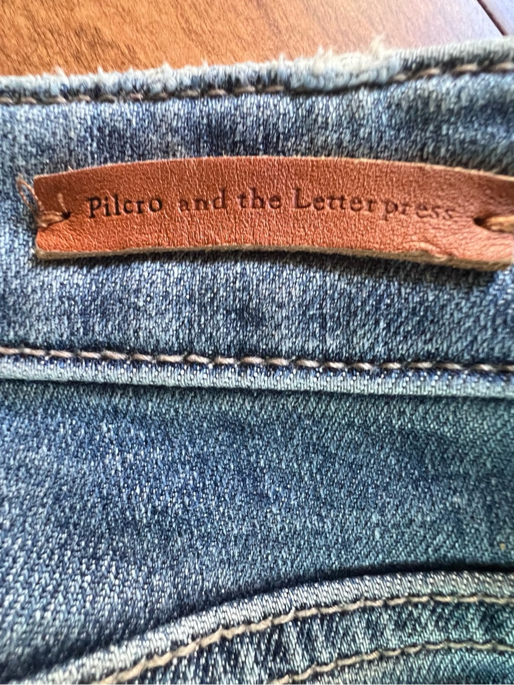 Anthropologie Pilcro and the Letterpress Sequined Flared Jeans Size 30 - Picture 9 of 13